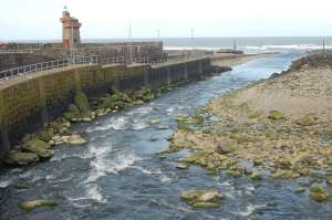 River and Bristol Channel at Lynmouth