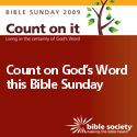 Bible Sunday 2009: Count On It