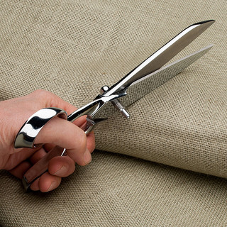 Left-handed couturier scissors